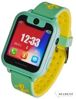 Smartwatch Garett Kids Nice Zielony to nowoczesny zegarek (2).jpg